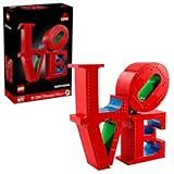 LEGO Art Love Collectible Building Set - DIY Kit for Adults, Ages 18+ - Gifts for Birthdays - Home Decor to Display on Table - 31214