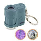 Carson MicroMini 20x LED Lighted Pocket Microscope Keychain