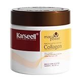 Karseell Collagen Hair Mask Deep Conditioning With Argan Oil For Dry, Damaged Hair, Frizz, 16.9 Oz