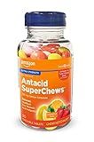 Amazon Basic Care Chewy Bites Chewable Antacid Tablets, Ultra Strength Heartburn Relief, Acid Indigestion, Upset & Sour Stomach, Fast-Acting, Assorted Fruit Flavors, 90 Count