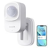 GoveeLife Human Presence Sensor, 2.4 GHz Wi-Fi Required, Smart mmWave Radar & PIR Wired Motion Sensor, Zone Positioning, Multi-Person Detection, Support Alexa & Google Home, for Indoor Home Automation
