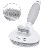 Cat Brush for Shedding, Self Cleaning Brush for Long & Short Hair Cats