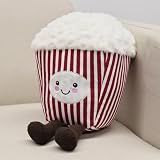 VigorSpring 9.8 Inches Popcorn Shaped Plush Pillow