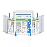 Advion Cockroach Gel Bait, 4 Tubes x 30-Grams, 4 Plunger and 4 Tips, German Roach Insect Pest Control, Indoor and Outdoor Use, Roach Killer Gel for American, German and Other Major Cockroach Species