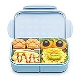 MISS BIG® Bento Box,Bento Box for Kids,Lunch Box Kids,Leakproof Kid Lunch Box,Lunch Containers No BPAs and Chemical Dyes,M/W,D/W & Fridge Safe(1150ml Blue)