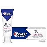 Crest Pro-Health Sensitive and Gum All Day Protection Toothpaste 4.8 oz- Anti cavity, Antibacterial Fluoride , Clinically Proven, Sensitivity