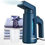 Blesgam Steamer for Clothes 700W, Double Row Steam Clothes Steamer, 180ML Large Capacity Water Tank, 40S Fast Heat-up Garment steamer for Home and Office(GY168)