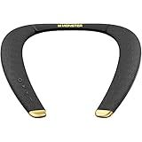 Monster Boomerang Petite Neck Speaker, Neckband Bluetooth Speaker Wireless, aptX High Fidelity 3D Stereo Sound, Low Latency, Built-in Mic,15H Playtime, IPX6 Waterproof Speaker for Home Outdoor