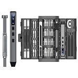 UF-TOOLS Mini Electric Screwdriver, 83 in 1 Cordless Rechargeable Small Power Screwdriver Set with 71 Bits, Led Light and Magnetic Mat, Professional Repair Tool for Phone Watch Camera Laptop PC