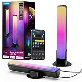 Govee Smart Light Bar, RGBICWW TV Lights for Living Room, Gaming, Black