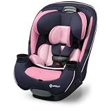 Safety 1st Grow and Go All-in-One Convertible Car Seat, Rear Facing, 5-40 lbs, Forward Facing (30–65 lbs), High Back Booster Seat 40-100 pounds, Vineyard Girl