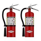 Amerex B500 5 lb ABC Fire Extinguisher 2-Pack for Home, Garage & Kitchen