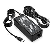 45 Watt USB C Chromebook Charger for Lenovo Yoga 7i, for thinkpad t14,Elite x2,Probook Charger,for xps 13,for Latitude 5420,Chromebook 3110,VT148,LA65NM190 lps,814838-002,ADLX65YDC2A