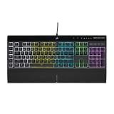 Corsair K55 RGB PRO Membrane Wired Gaming Keyboard – Black
