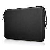 FINPAC Hard Laptop Sleeve Case for 13 inch MacBook Air M4 2025 M3 2024, 14 inch MacBook Pro M4/M3/M2/M1 A2918 A2992 A2779 A2442, 13'' Air/Pro, Waterproof Case for Dell, Surface Laptop, HP, Acer, Black