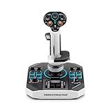 Thrustmaster Sol-R1 Flight Joystick, Hall Effect Technology for Ultra-Precise Gaming, 44 Buttons Ideal for Space Flight Simulation (compatible with PC)