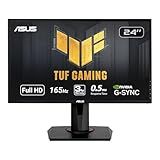 ASUS VG248QG 24" G-SYNC Gaming Monitor 165Hz 1080p 0.5ms Eye Care with DP HDMI DVI,Black