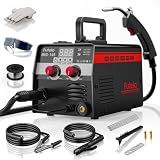 Futelo 145A MIG Welder, 110V 3-in-1 Flux Core Stick Lift TIG, 7.5 lb