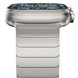 NewWays Metal Link Bracelet Band for Apple Watch Ultra 3 2 1, Series 3-12
