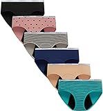 Demifill Teen Girls Period Panties Juniors First Period Starter Underwear Soft Briefs 12-14Years