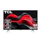 TCL 55-Inch Q65 QLED 4K UHD Smart TV with Google TV (55Q651G, 2024 Model) Dolby Vision, Dolby Atmos, HDR Pro+, Game Accelerator Enhanced Gaming, Voice Remote, Works with Alexa, Streaming Television