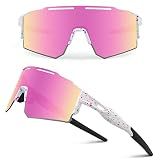 Ukoly Sport Sunglasses for Men and Women,HD PC Lens UV400 Protection