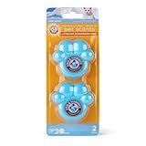 Arm & Hammer Pets Cat Litter Box Deodorizer Pods, Adhesive Odor Absorbing Gel Pods with Fresh Breeze Scent for Litter Pan Area, Easy Stick On Cat Box Freshener, 2 Pcs/Pack