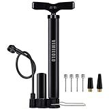 VIMILOLO Bicycle Pump, Bike Floor Pump Inflator for Presta and Schrader Valve Portable Tire Pumps for Ball Bike Pumps