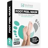 Lavinso Foot Peeling Mask for Dry Cracked Feet