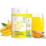 OurJrney Nano Turmeric Curcumin Drink Golden Juice Powder–35x High Absorption Turmeric Drink for Joint Support & Immunity–No Turmeric Taste–Add to Smoothies/Water in Your Morning Routine Mango Flavor