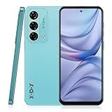 Xgody Unlock Phone Mate 60,6.79 Inch HD+ Screen Smartphone,4G Dual SIM Cheap Mobile Phones 4GB+ 128GB Expanded 512G 5280mAh 21MP Camera T-Mobile Android Phone with Finger&Face Unlock Hint Blue