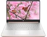 HP 14" Touchscreen Laptop, Intel Dual-Core N4020, 8GB RAM, 192GB Storage(64GB eMMC+128GB Micro SD), Webcam, 1Yr Office w/Accessories(Rose Gold)