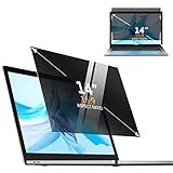 Yamaya Laptop Privacy Screen 14 Inch, Removable 16:9 Aspect Privacy Filter Screen Protector for 14 Inch Laptop, Privacy Screen Anti Peeping