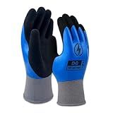 Insulated Electrician Gloves 1000V Voltage Resistant Flame Retardant Work Gloves, Electrical Rubber Non-slip Texture Design for Electricians Prevent Shock