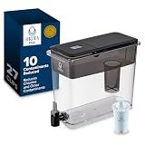 Brita XL 27 Cup Water Filter Pitcher, 1 Brita Plus Filter, Ultramax, Black