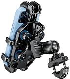 BRCOVAN Motorcycle Phone Mount Holder with Vibration Dampener