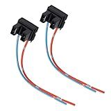 2PCS H7 Bulb Socket,High-Temperature Resistant H7 Headlight Connector Plug with Pure Copper Wire Harness,Headlight Pigtail Connector Replacement for High/Low Beam/Fog Light