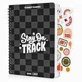 Aesthetic 2026-2027 Checkered Student Planner for Middle & High School