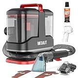Portable Spot Cleaner Machine for Carpet and Upholstery, 15Kpa Powerful Suction for Pet Stain, Couche & Car, with Dual BrushHeads & Self-Cleaning System, Spot Cleaner for Area Rug, Stair and Furniture