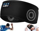 MUSICOZY Sleep Headphones Bluetooth 5.4 Headband, Sports Wireless Earphones Sweat Resistant Earbuds Sleeping Headphone with Ultra-Thin HD Stereo Speaker for Workout Running Cool Gadgets Unique Gifts