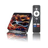 GREALT Android TV Box 14.0 8K, 2026 Android Box 2GB RAM 16GB ROM RK3518 Quad Core 64bit, Support Dual-WiFi 2.4G/5G WIFI6 3D HDR10+ BT5.0 with Voice Remote Control