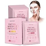 Vryioh 3 IN 1 Forehead, Smile Line & Under Eye Wrinkle Patches, Overnight Facial Wrinkle Treatment with Hyaluronic Acid, Collagen to Lift Lines for Women, 60 Patches