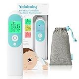 Frida Baby Thermometer, 3-in-1 Infrared Thermometer for Ear, Forehead & Touchless, Fever Thermometer for Baby, Infants, Toddlers, Kids & Adults