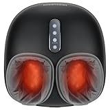Medcursor Foot Massager Machine with Heat, Delivers Relief for Tired Muscles & Plantar, Deep Kneading Therapy, Multi-Level Settings for Home, Office Use, Size up to 13", FSA HSA Eligible