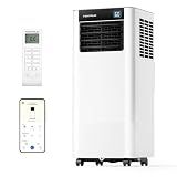 Temprium 10,000 BTU Portable Air Conditioner for Rooms up to 450 Sq. Ft.