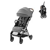 Graco Ready2Jet Compact Stroller – Overhead Friendly Compact Travel Stroller with Automatic Fold, Kingston