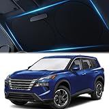 Magnelex Car Windshield Sunshade | Innovative No-Light-Pass Technology for Maximum Protection | Foldable Sun Shade Keeps Your Vehicle Cool | Fit for Cars, Trucks, and SUVs | Medium (59 x 31 in)