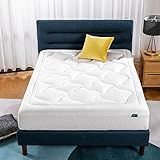 ZINUS 10 Inch Cloud Memory Foam Mattress, Queen, Fiberglass Free, Pressure Relieving, Mattress in A Box, CertiPUR-US Certified, White