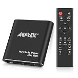 HDMI Media Player, Black Mini 1080p Full-HD Ultra HDMI Digital Media Player