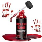 Halloween 50ml Fake Blood Washable Cosplay for Zombie Costume Makeup
